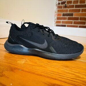 Nike Mens Flex Experience RN 10 CI9960-001 Black Running Shoes Sneakers Size 12